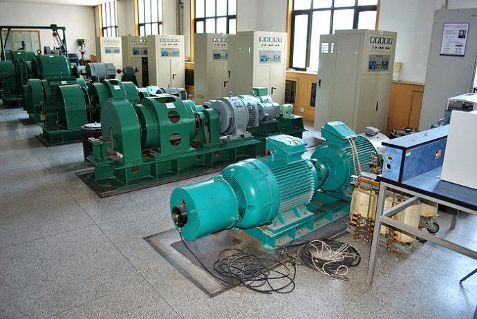 富平某热电厂使用我厂的YKK高压电机提供动力
